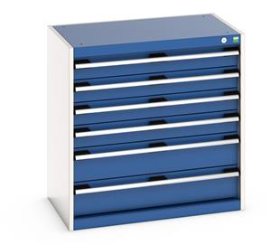 Drawer Cabinet 800 mm high - 6 drawers 40012019.**